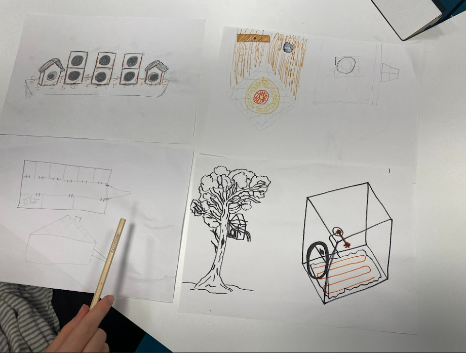 BirdLiving concept sketches