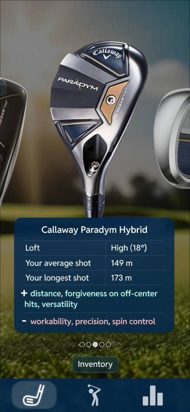 GolfGo final mobile prototype