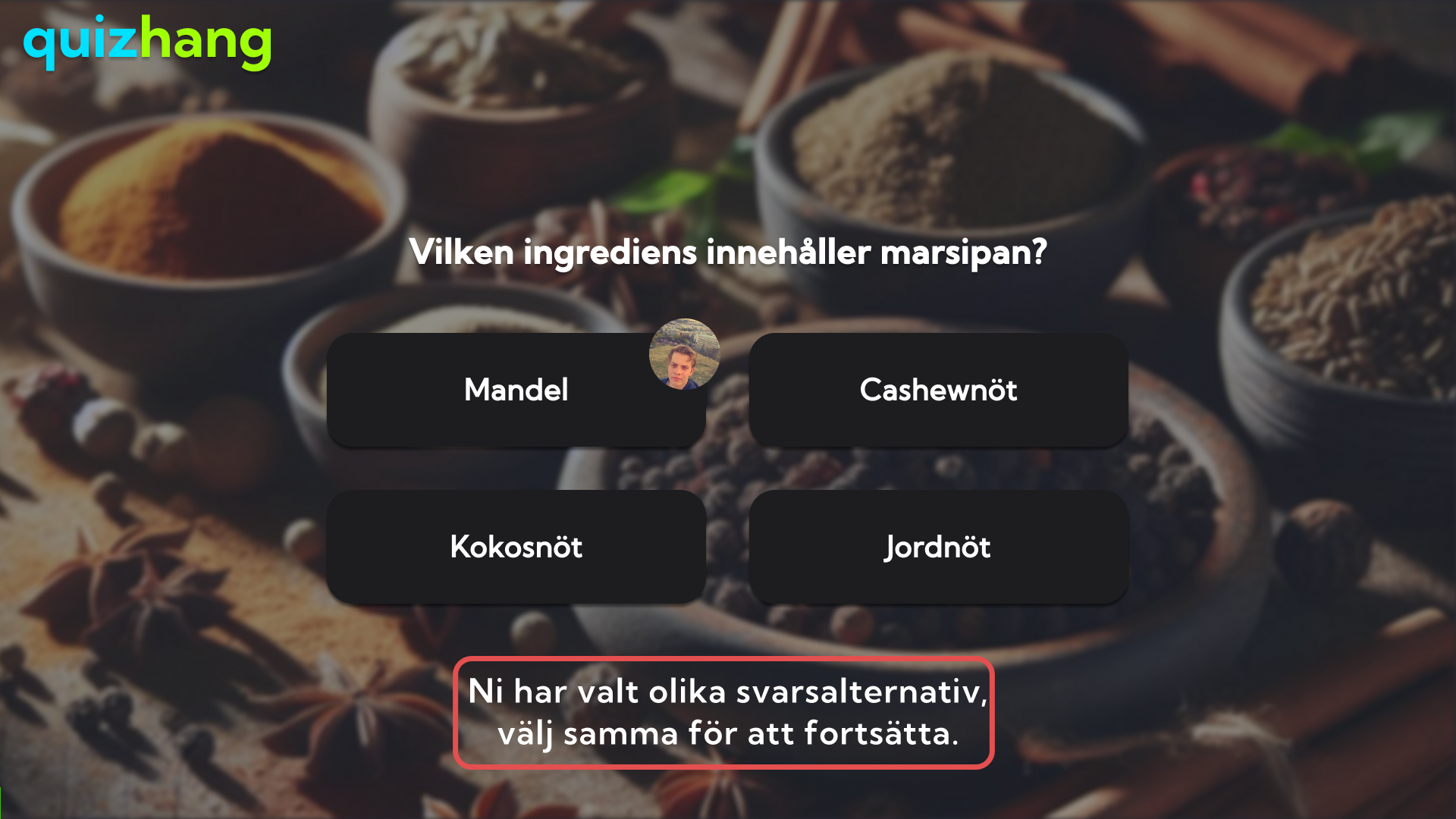 Quiz leaderboard