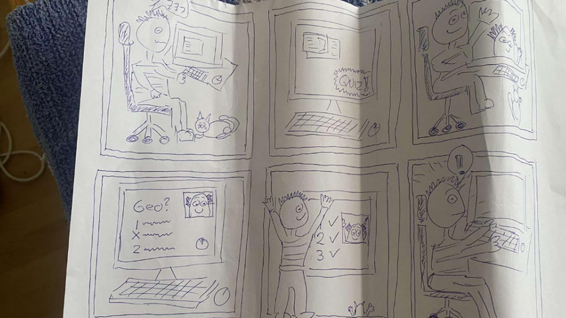 Storyboard created with participants